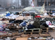 Палаточный городок на Майдане разогнали