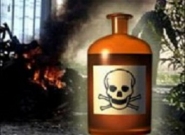 В Сумской области горит склад с ядохимикатами