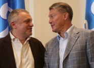 Встреча Игоря Суркиса и Олега Блохина.